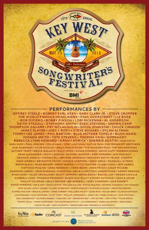 Key West Songwriter's Festival 2013