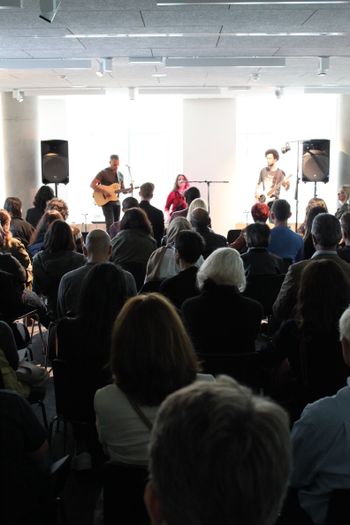 1st gig with Stunflower, Design Museum 2017

