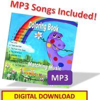 Matching Songs for Coloring Book Vol 1 by Linda Harper Music
