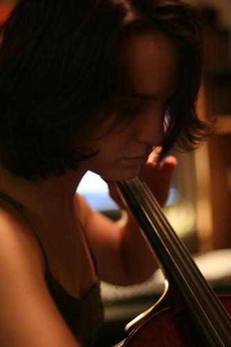 Genevieve Evans-Cello and vocals with Alcyone
