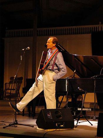 Livingston Taylor - great writer, singer, and performer. But most of all, a Great Person and Teacher.
