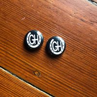 GH Brand Pin Back Badge