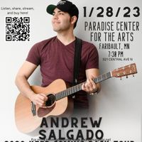 Andrew Salgado @ Paradise Center for the Arts