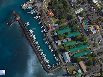 Sailed in to and out of this marina at Lahina, Maui with Fritz Schreiner 1980

