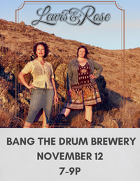 Lewis & Rose play Bang The Drum Brewery