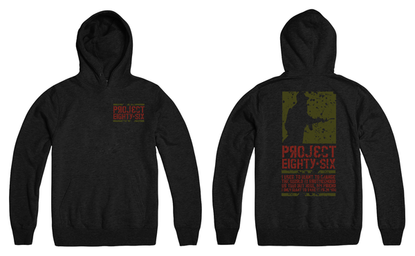 Vintage Soldier Hoodie - L! - Project 86