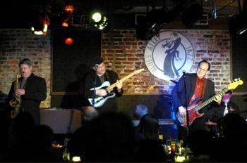 Bruce Swaim, Dave and Steve Wolf perform at Blues Alley
