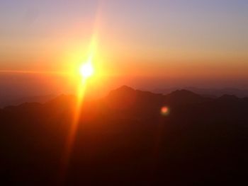 Sunrise at Mt Sinai
