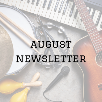 August Newsletter featuring How To Understand What Is Unique About Your Own Voice Part 1: Tone and Timbre, Student Spotlight Aaron, Refer A Friend Program, Pet of the Month Wally, and more...