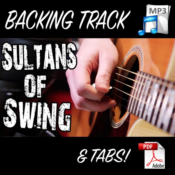 Sultans Of Swing Acoustic Solo Tabs & Backing Track