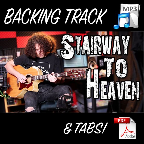 stairway to heaven guitar backing track