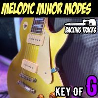 Melodic Minor Modes Backing Tracks in G
