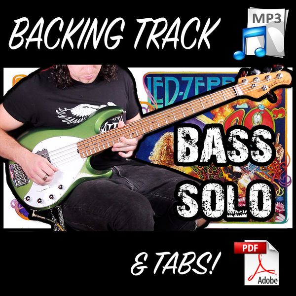 Stairway To Heaven Solo on BASS Tabs & Backing Track