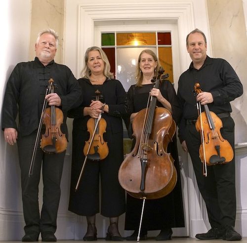 Voces Intimae:  David Stewart & Paule Préfontaine, violins,  Yariv Aloni, viola, Pamela Highbaugh-Aloni, cello