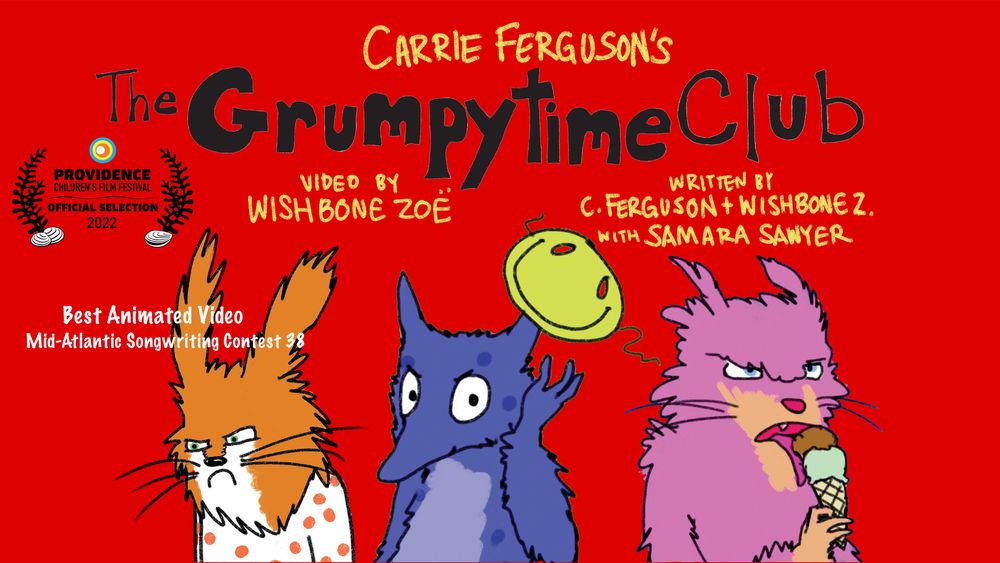 Check out the award-winning Grumpytime Club video by Wishbone Zoe!