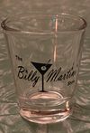 The Billy Martini Show Shot Glass