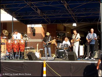 The Chris Polk Band summer concert series in Silver Spring, Md
