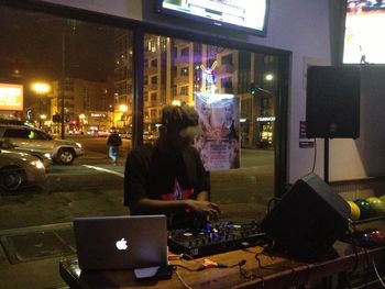 DJing Downtown San Diego
