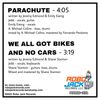Jebb - Parachute b/w We All Got Bikes and No Cars SINGLE: CD
