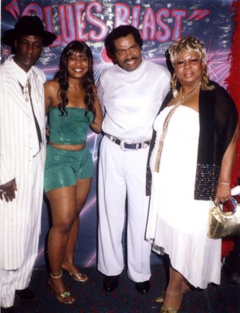 Lady with David, Bobby Rush and his dancer ,Lowe

