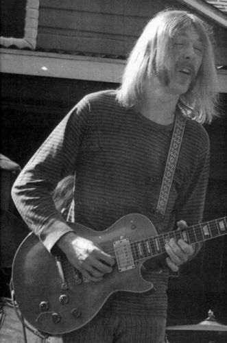 Duane Allman in 1969 at the Forest Inn in Jacksonville, Florida. He was jamming with The Load and The Second Coming. This is the way Duane was when Richard, who was on stage, first met him and was jamming with him.
