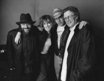 Colin Linden, Lucinda Williams, Richard Hombre Price and Richard Bell
