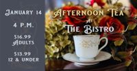 Afternoon Tea at The Bistro - ADULT TICKET PRICE