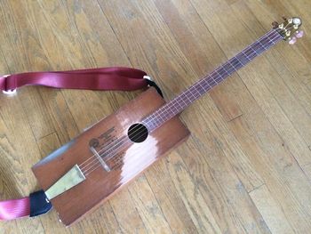 4-String Acoustic/Electric Cigar Box Guitar by G. S. Monroe
