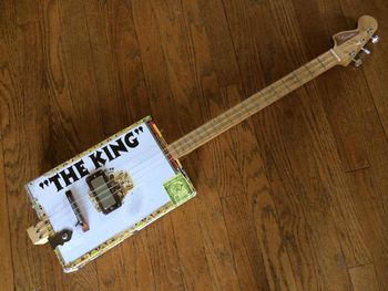 3-String Cigar Box Guitar by Casey Baron
