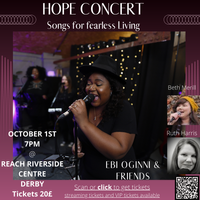 Hope Concert- songs for Fearless Living- Regular ticket