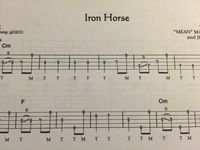 Banjo tablature download (Iron Horse)