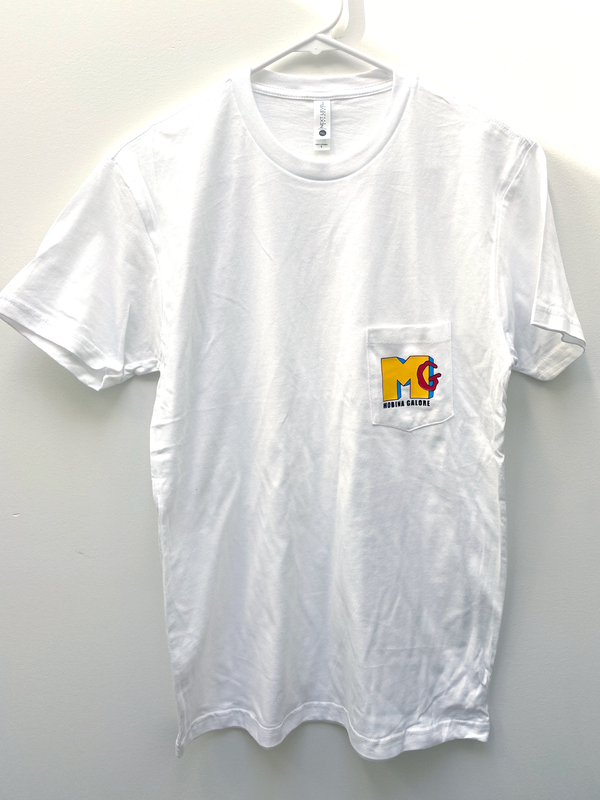 MTV Pocket T-Shirt - White (S & 3XL)