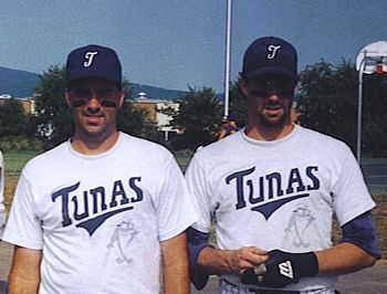 My brother Brent and I 1994 Maryland ASA States..Playing for Tunas

