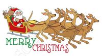 Santa's Dropping Off the Reindeer - Choir SA