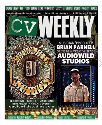 Made the cover story for Coachella Valley Weekly!

