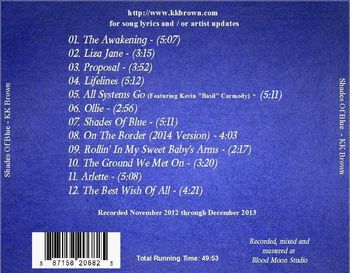 Shades Of Blue Back CD Cover
