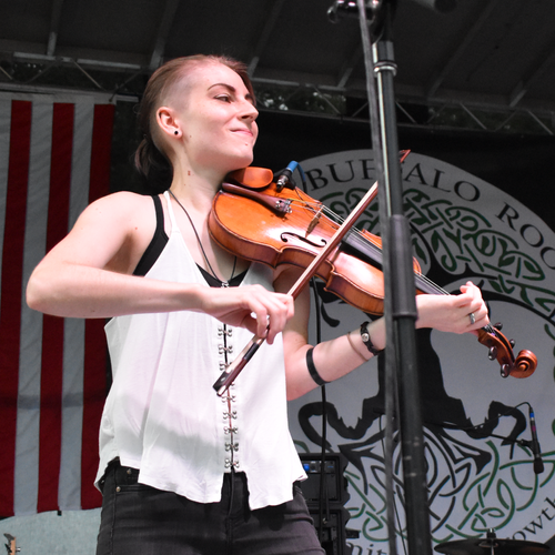 Sally Schaefer violin Buffalo Celtic Rock