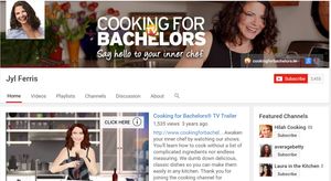 JO KELLY'S ORIGINAL SONG 'KITCHEN TALK' BECOMES THE THEME FOR 'COOKING FOR BACHELORS'. CLICK ON IMAGE ABOVE TO WATCH THE SHOW.