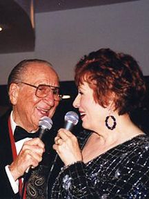 Lorraine with Dal Richards
