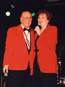 Lorraine with Dal Richards

