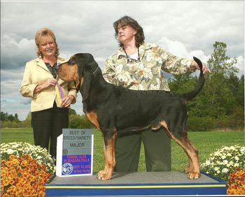 Sam's first major...a Best of Breed over a special!
