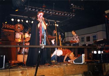 Mr C's Poole, featuring Maggie and Ron, Circa 1986. Also rare picture of Mike Hooker and Nick Hodgson on keyboards
