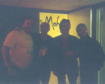 Jim Alger with Foghat, Tony Stevens, Roger Earl, and Charlie Huhn
