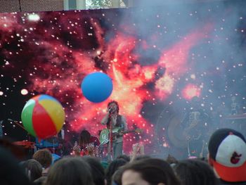 Cool Shot of the Flaming Lips
