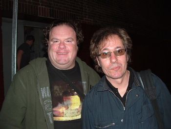 Jim Alger and Richard Barbieri (Keyboards Porcupine Tree) Boston 5-18-2005
