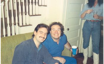 Gene and Jim after a gig
