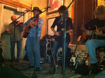KDRP Live Radio Show at Guero's in Austin on 12/12/12 with Richard Bowden and John Fannin
