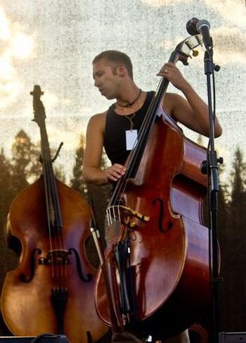 Double Bass double shot at Idaho Down. Photo by Wade Jorgensen.
