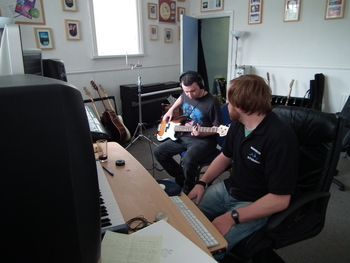 Bass Tracking at Broadwater Studios June 2012
