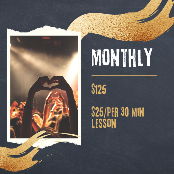 Monthly Lessons (option 2)